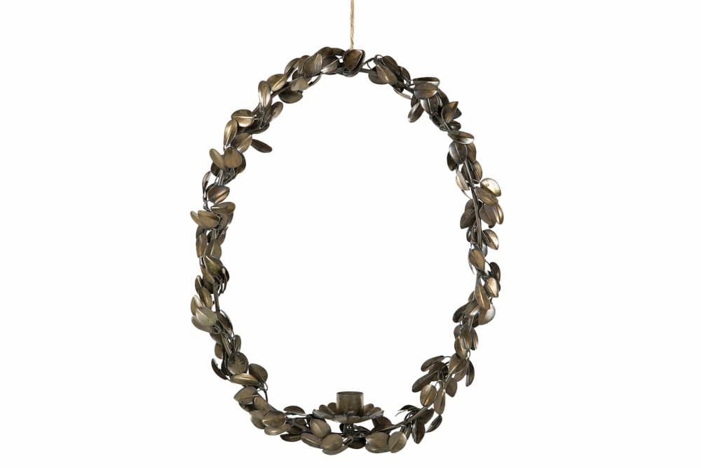 Ljushållare bladkrans för kronljus