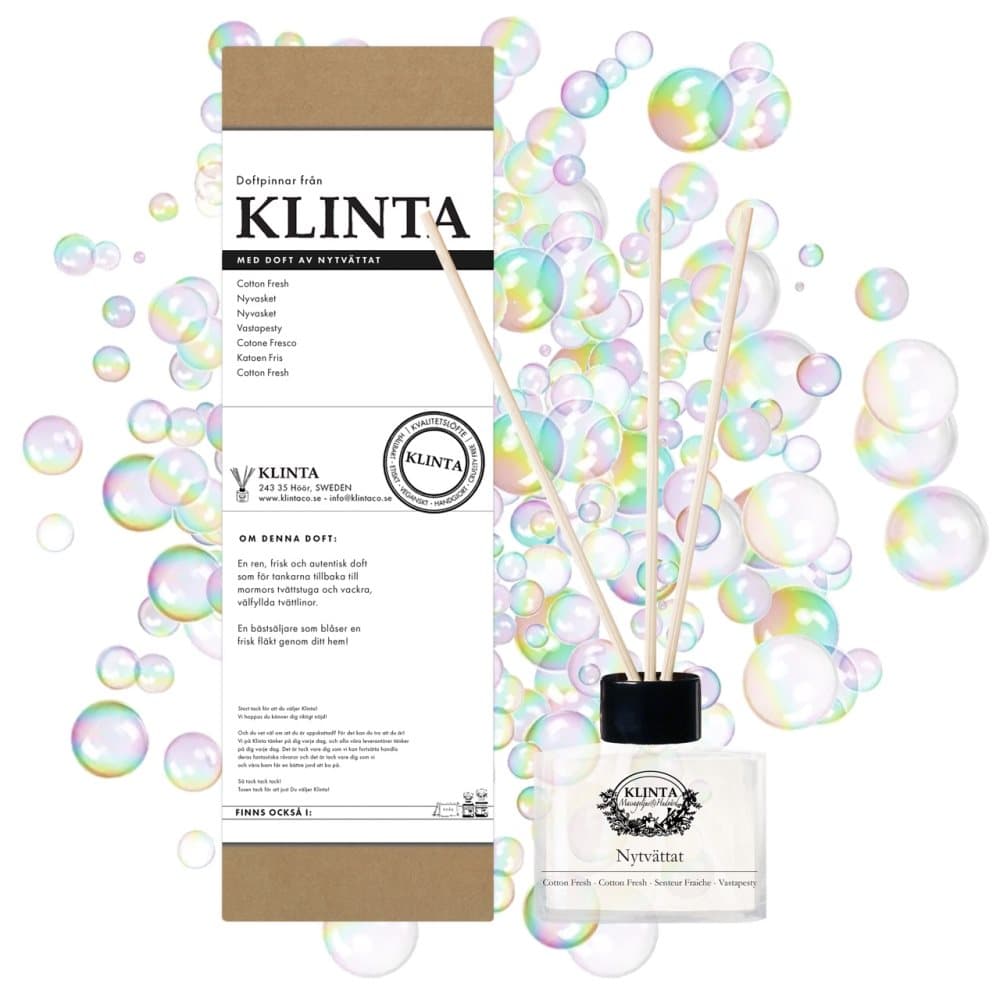 Klinta - doftpinnar nytvättat