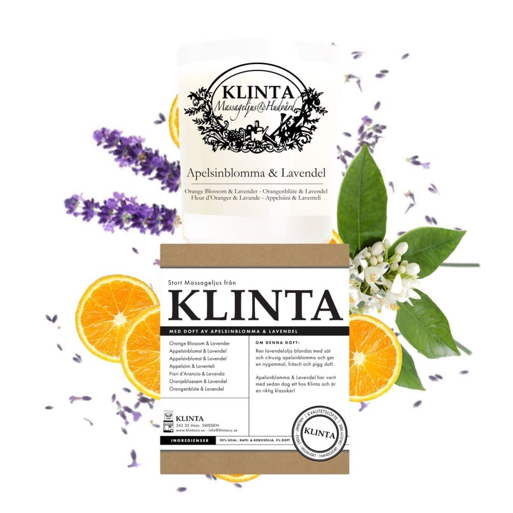 Klinta - apelsinblomma och lavendel 20cl