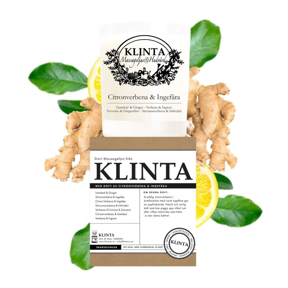 Klinta - citronverbena och ingefära 20cl