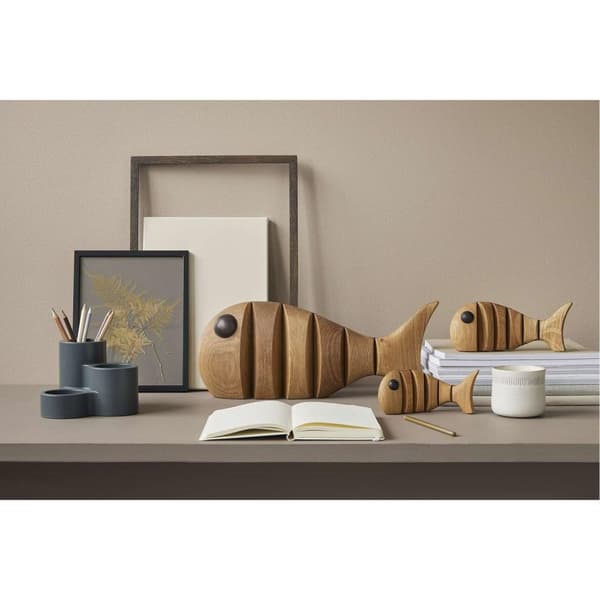 The Wood Fish Mega Trädekoration 17 cm