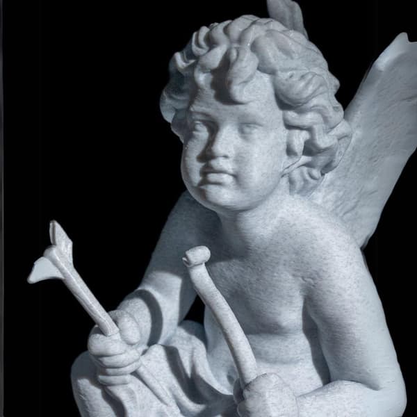 Valentine klassisk cupid statue bordplate dekorasjon