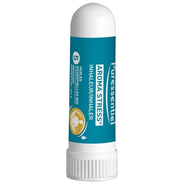 Anti-stress inhalator med 5 Puressentiel eteriska oljor - 1ml