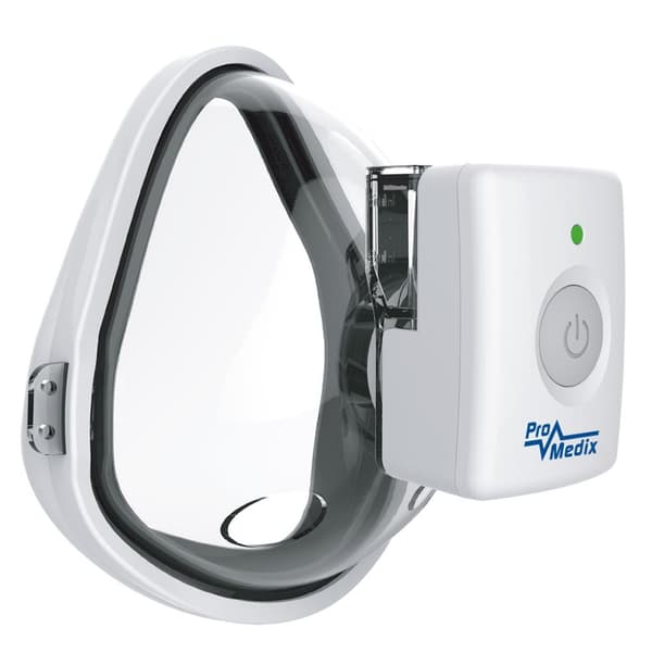 Promedix bärbar/handhållen trådlös nebulisatorinhalator, kit, masker, PR-840