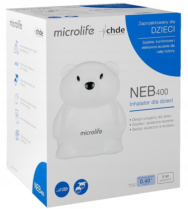 MICROLIFE NEB 400 -inhalaattori lapsille, KARHU