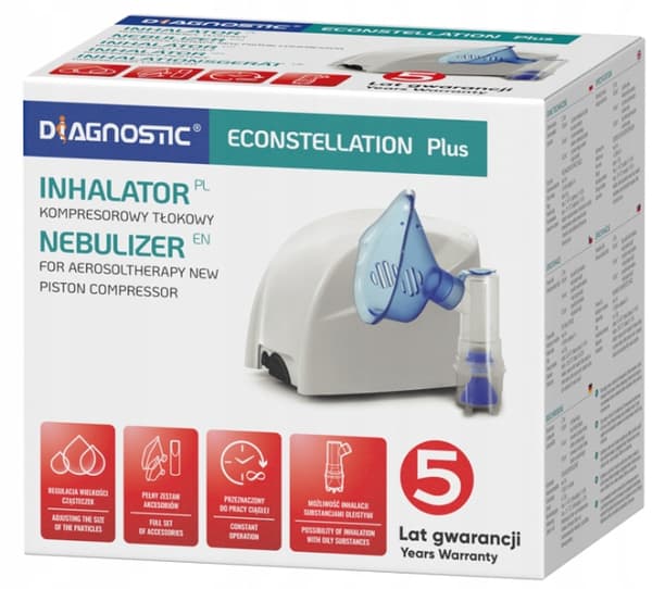 DIAGNOSTIC Econstellation Plus -inhalaattori 1 kpl.