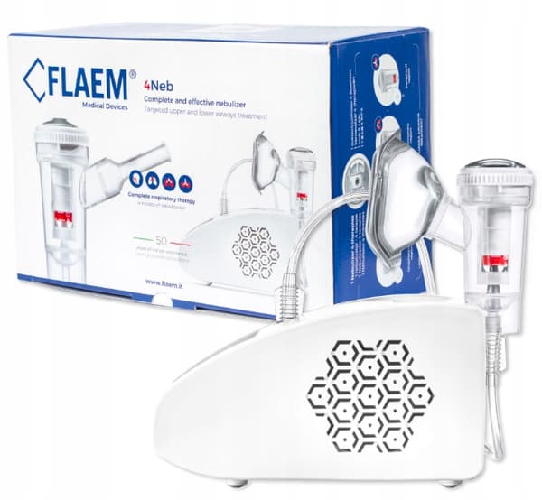 FLAEM 4Neb PNEUMAATTINEN MÄNTÄINHALAATTORI