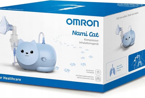 OMRON-sumutinkompressori-inhalaattori Nami Cat CAT 1 kpl.