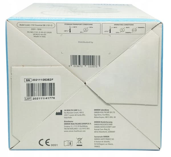 OMRON Nebulizer C101 Essential -inhalaattori