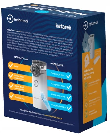 NEBUCARE SECURE+ HelpMedi -sumutinpakkaus 1 kpl