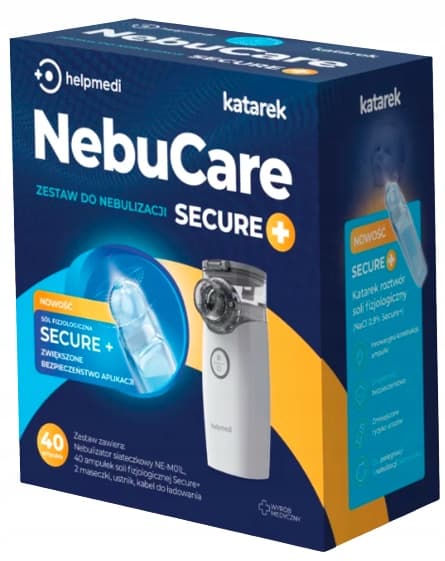 NEBUCARE SECURE+ HelpMedi -sumutinpakkaus 1 kpl