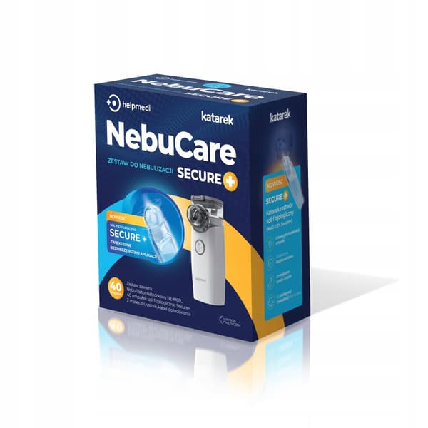NEBUCARE SECURE+ HelpMedi -sumutinpakkaus 1 kpl