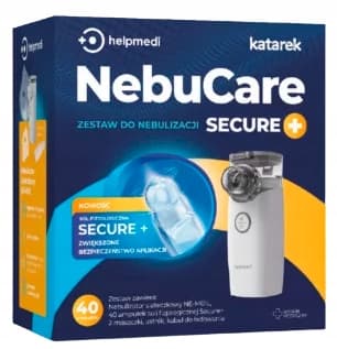 NEBUCARE SECURE+ HelpMedi -sumutinpakkaus 1 kpl