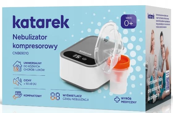 KATAREK Kompressorisumutin INHALAATTORI ajastimella 1 kpl