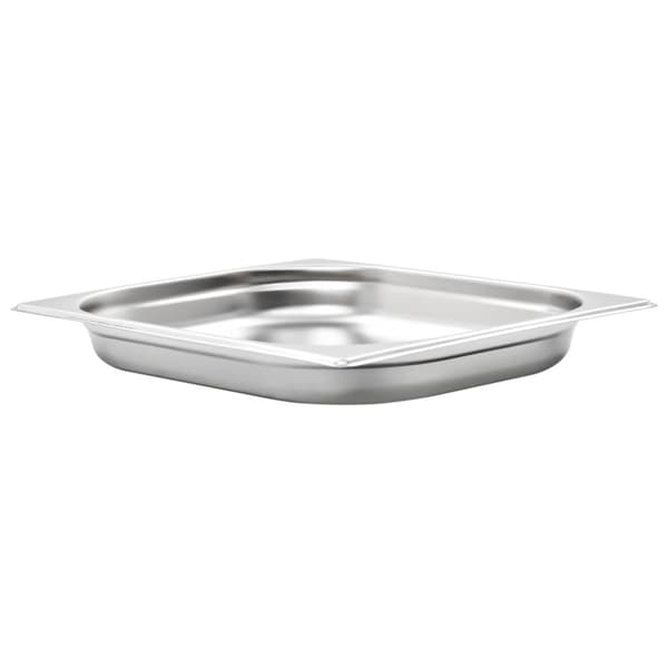 vidaXL Gastronormkantiner 8 st GN 1/2 40 mm rostfritt stål