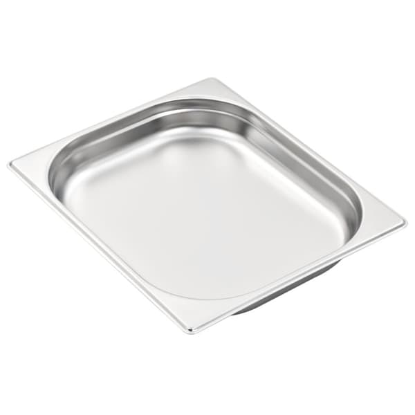 vidaXL Gastronormkantiner 8 st GN 1/2 40 mm rostfritt stål