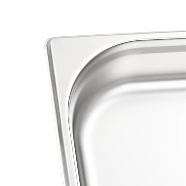 vidaXL gastronorm beholder 4 stk. GN 1/1 65 mm rustfrit stål