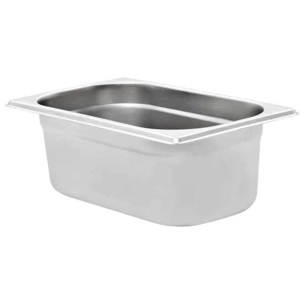 vidaXL Ruokavuoat 8 kpl GN 1/4 100 mm ruostumaton teräs -  Höyryastiat