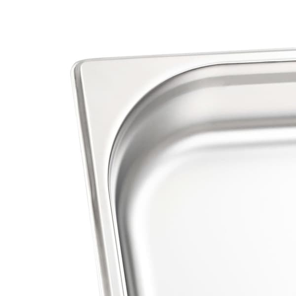 vidaXL gastronorm beholder 4 stk. GN 1/2 65 mm rustfrit stål -  Varmebordspander