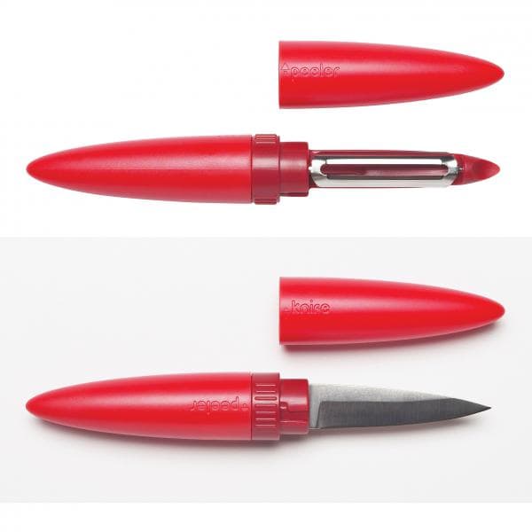 ViceVersa inky patato peeler red 13532