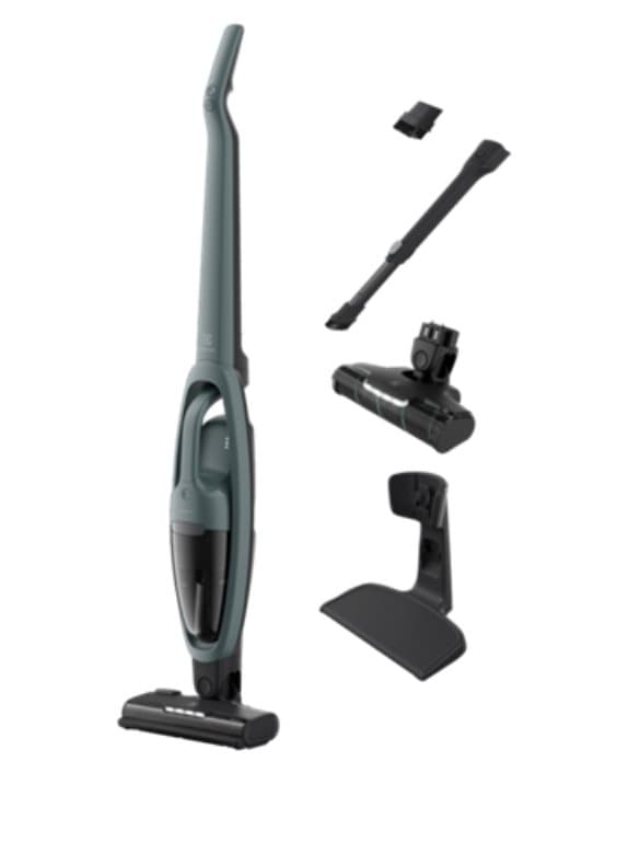 Electrolux ES52C212XN stick vacuum/electric broom Battery Dry Cyclonic, Fabric, Foam Bagless 0.5 L 0 W Green