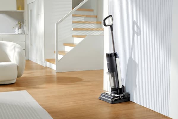 Tineco - FLOOR ONE S7 Premium - märkä ja kuiva Lattianpuhdistusaine - Ladattava - Smart - HEPA-suodatin - musta