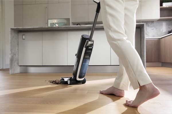 Tineco - FLOOR ONE S7 Premium - märkä ja kuiva Lattianpuhdistusaine - Ladattava - Smart - HEPA-suodatin - musta