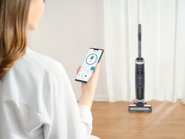 Tineco - FLOOR ONE S3 Extreme - märkä ja kuiva Lattianpuhdistusaine - ladattava - 21,6V - HEPA-suodatin - sininen/valkoinen