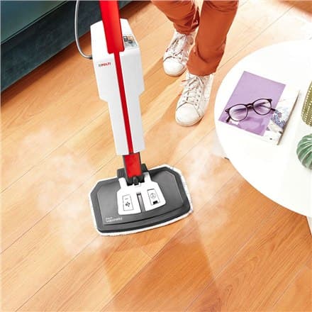 Polti | PTEU0306 Vaporetto SV650 Style 2-in-1 | Höyrymoppi integroidulla kannettavalla puhdistusaineella | Teho 1500 W | Höyrynpaine Ei A