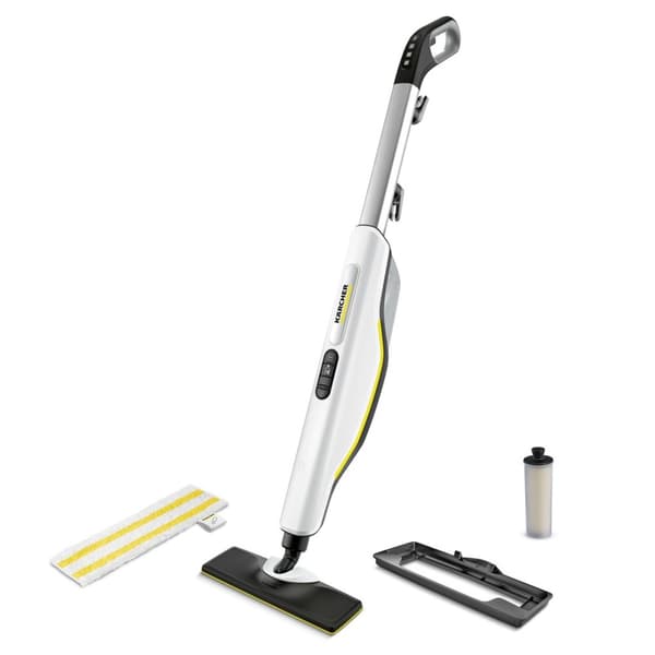 Kärcher SC 3 UPRIGHT Dampmoppe 0,5 L 1600 W Sort, Hvid Sort, Hvid