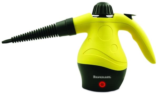 Ravanson CP-7020 ångtvätt Bärbar ångtvätt 0,35 L 1050 W Svart, Gul
