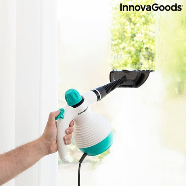 KÄYTETTY Monikäyttöinen 9-in-1 kädessä pidettävä höyrypuhdstin lisävälineillä Steany InnovaGoods 0,35 L 3 Bar 1000W 1000 W (Kunnostetut