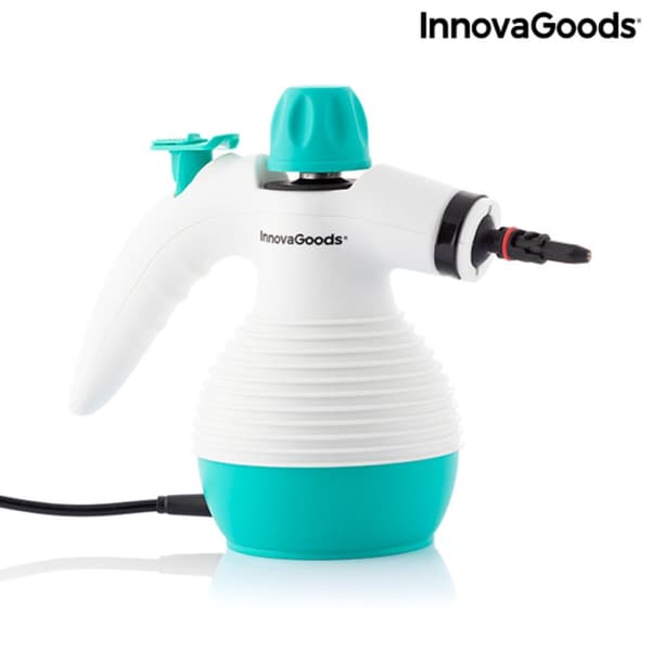 KÄYTETTY Monikäyttöinen 9-in-1 kädessä pidettävä höyrypuhdstin lisävälineillä Steany InnovaGoods 0,35 L 3 Bar 1000W 1000 W (Kunnostetut