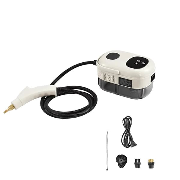Vesihöyrypuhdistin, 1500W teho, 25 minuutin höyrykesto,Valkoinen, 220V