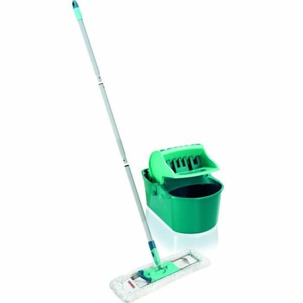 Mop with Bucket Leifheit 55092 Sininen Harmaa Mikrokuitu