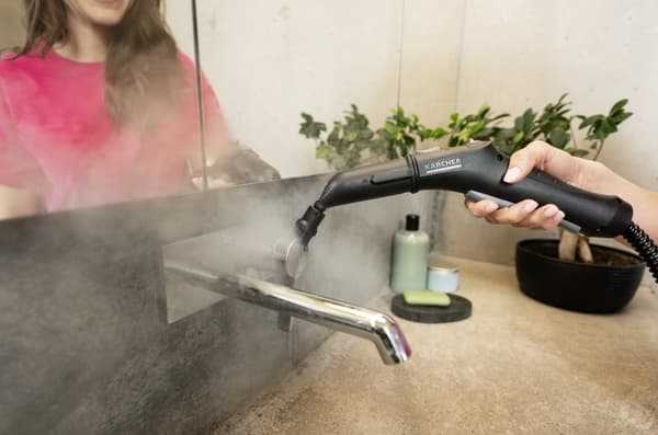 Kärcher SC 2 EasyFix Cylinderångtvätt 1 L 1500 W Svart, Vit