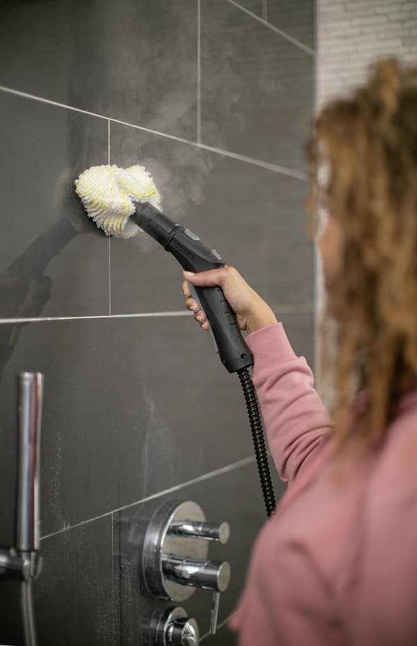 Kärcher SC 2 EasyFix Cylinderångtvätt 1 L 1500 W Svart, Vit