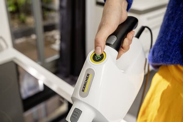Kärcher SC 1 Multi & Up Bärbar ångtvätt 0,2 L 1300 W Svart, Gul