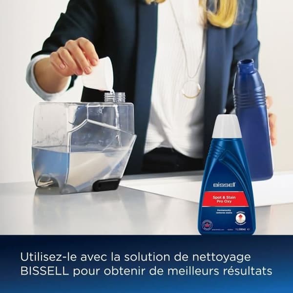 Bissell Spotclean Auto Pro Select 3730N - Afmontering, rengøring og sugning - Stor tankkapacitet - Langdistance