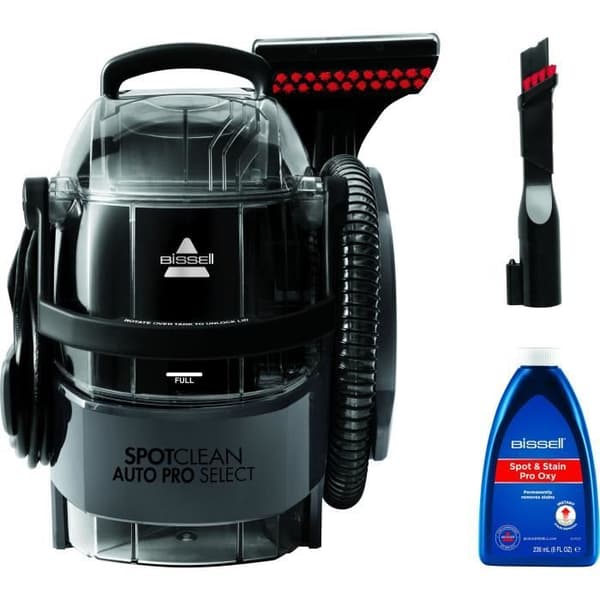 Bissell Spotclean Auto Pro Select 3730N - Afmontering. rengøring og sugning - Stor tankkapacitet - Langdistance