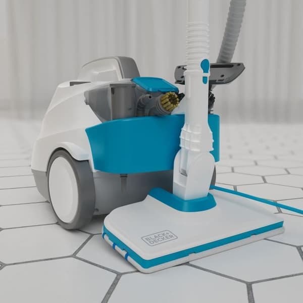 BLACK+DECKER - BHSMP2314-QS - Multifunktionel slædedamprenser 2300W - Tank: 1.2L - Kabel: 8m - 14 tilbehør