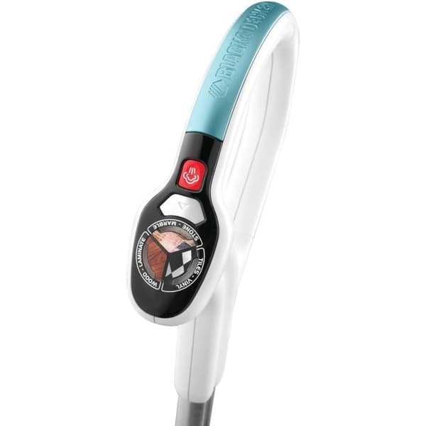 BLACK & DECKER FSM1630-QS - Deltahead ångmopp - 1600 W - 4 tillbehör - Vit/Blå