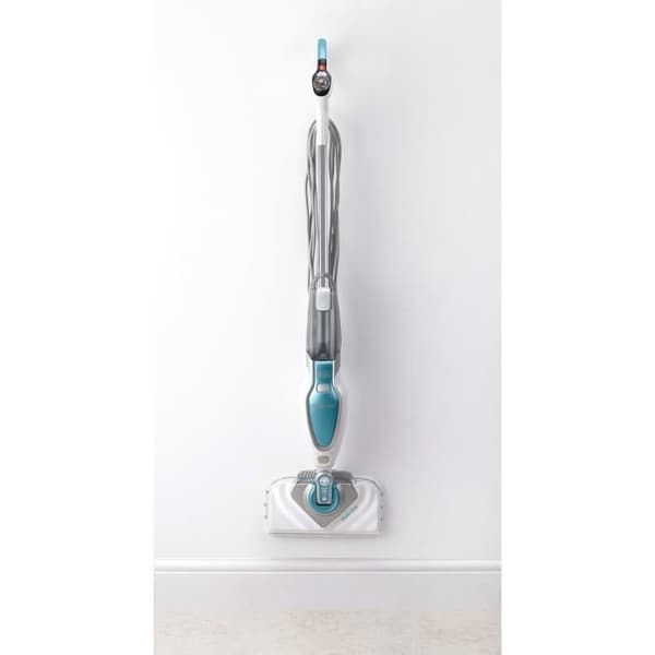 BLACK & DECKER FSM1630-QS - Deltahead ångmopp - 1600 W - 4 tillbehör - Vit/Blå