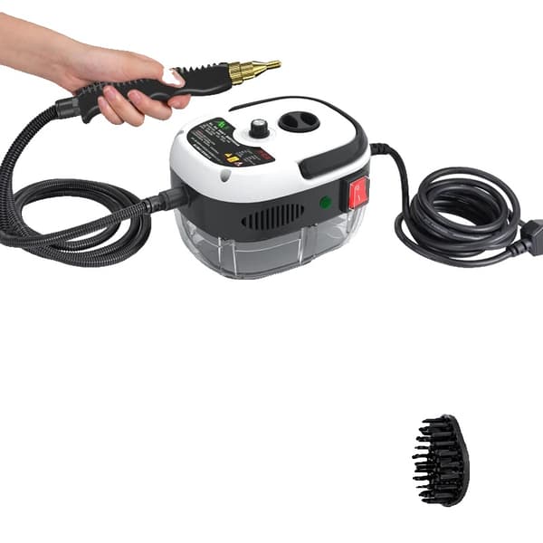 Højtryks damprenser, 1400W, Multifunktionel, Kemikaliefri,HVID, EU, 220V
