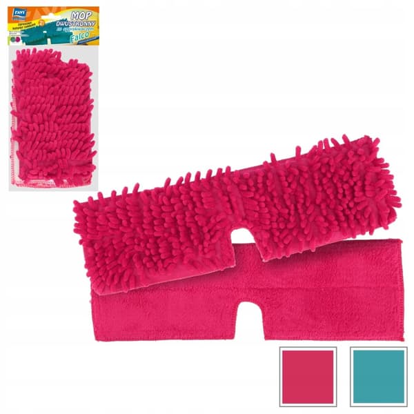 Flad moppeindsats af mikrofiber, dobbeltsidet, 2 stk. Falco
