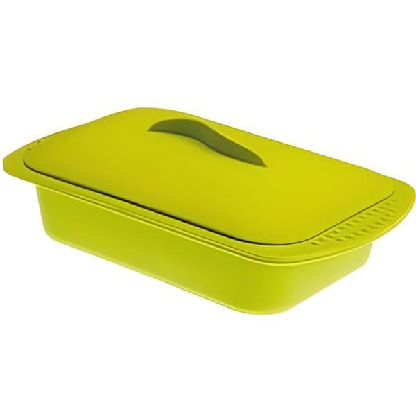 Steamer - Ibili - 870424 - 1000 ml - Silikon - Mikrovågskompatibel
