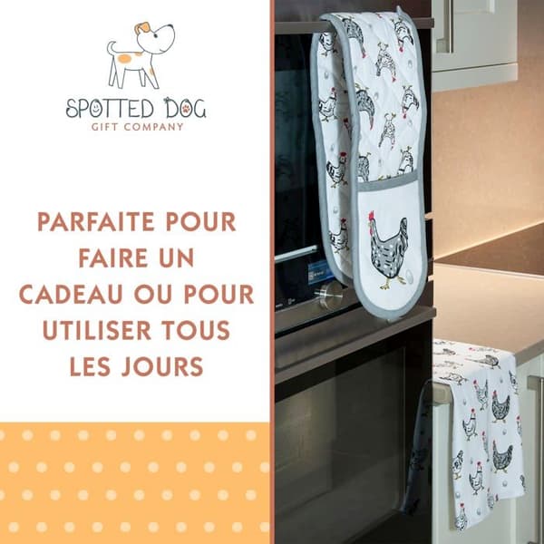 Tillagningskorg - tillagningsnät Spotted dog gift company - SETDGL-220-KYCKLING