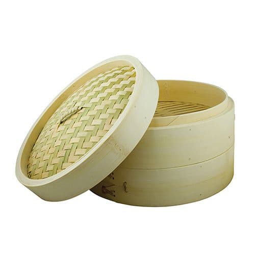 School Of Wok Bambu Stemer / Ångkokare 20cm