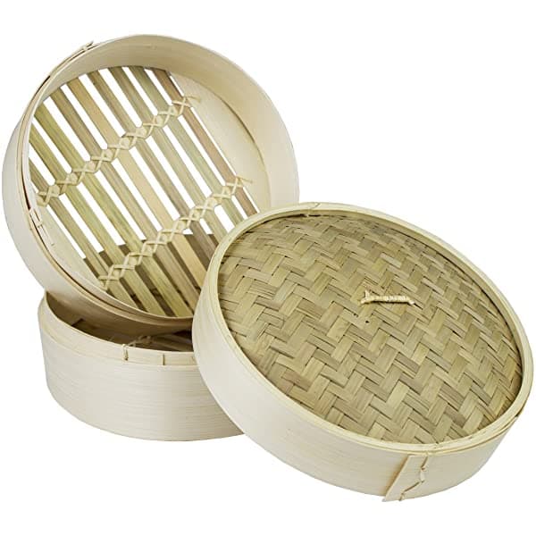 School Of Wok Bambu Stemer / Ångkokare 25cm