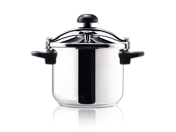 Taurus Classic Moments 6L, 6 l, Keramisk, Gass, Induksjon, Forseglet Plate, Rustfritt stål, Rustfritt stål, Sort